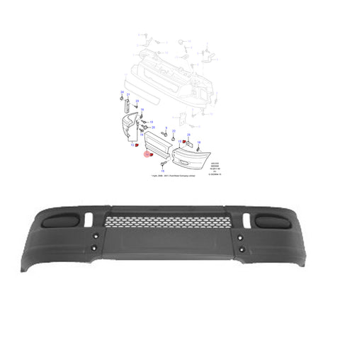 Ford Transit Mk6 2000 to 2006 Fits Front Bumper Without Fog YC1517K819AJYBB4