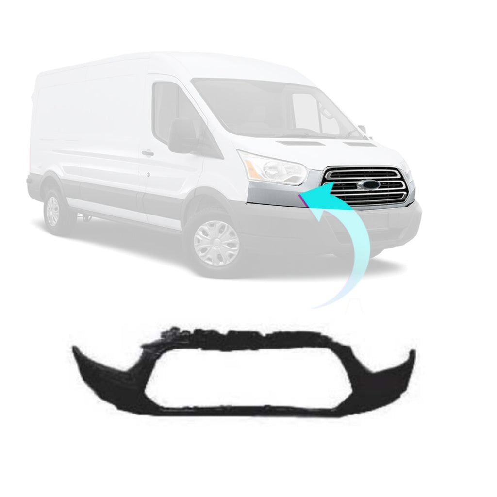 Ford Transit 2014 Fits Front Bumper Upper Section Black BK3117F003AGXWAA