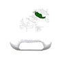 Ford Transit 2014 Fits Front Bumper Upper Section Primed BK3117F003AGXWAA