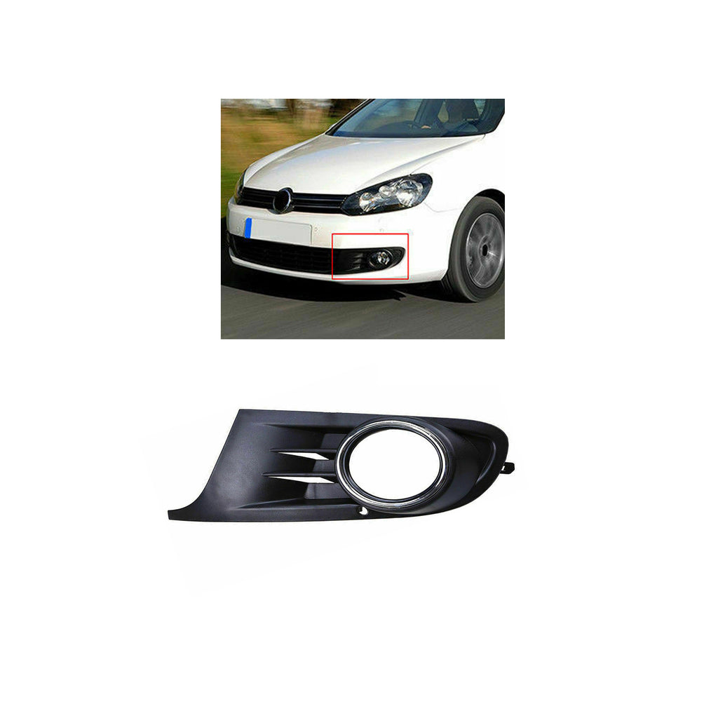 Genuine Front Left Side Fog Light Grille Fits VW Golf 2008 to 2013  5K085366