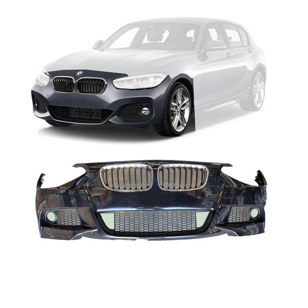 Genuine BMW 1 Series F20 M Package 2012 to 2015 Front Bumper With Fog