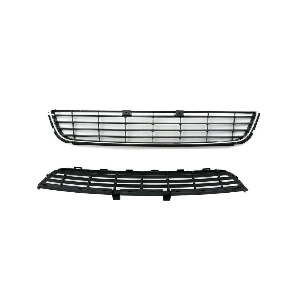 Genuine Front Lower Centre Middle Bumper Grille Trim Chrome Vw Golf MK6