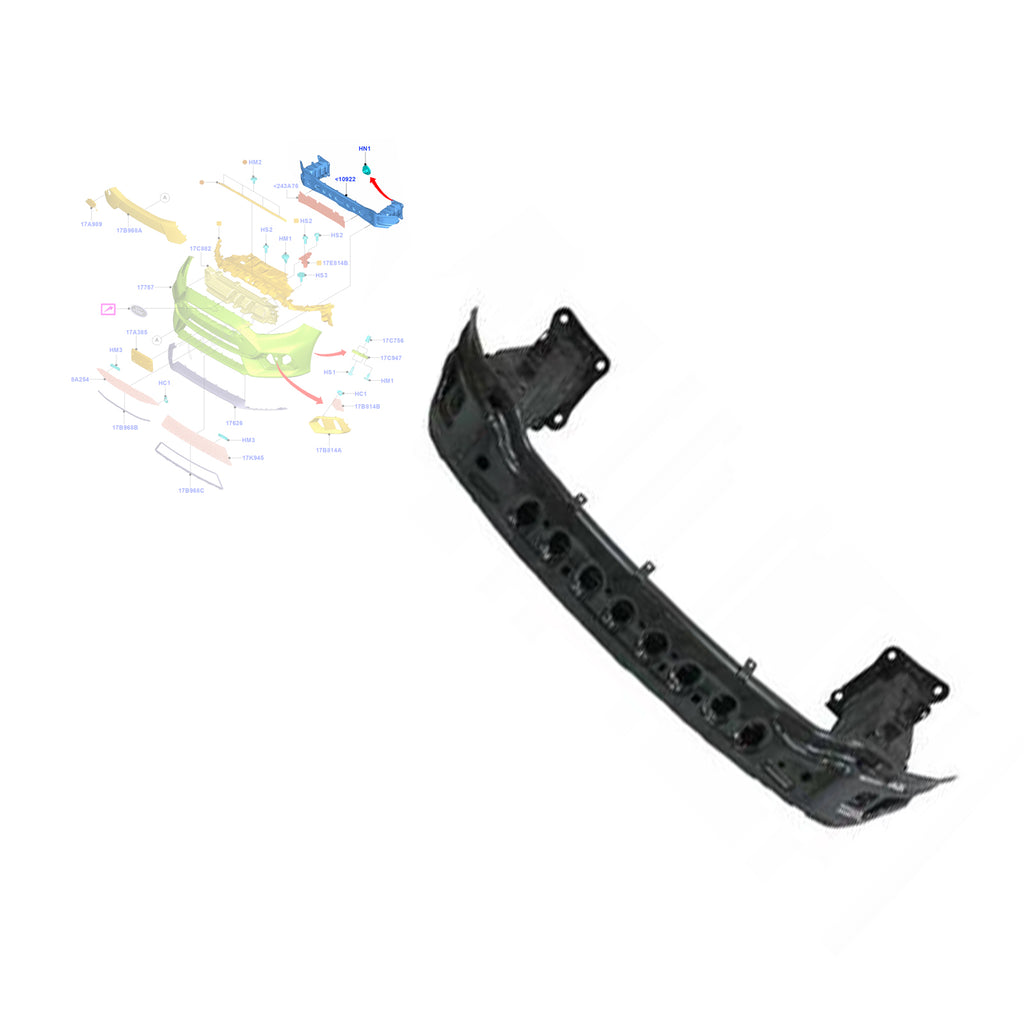 Ford Focus Mk3 2013 Onwards Front Bumper Crossbar 1686855