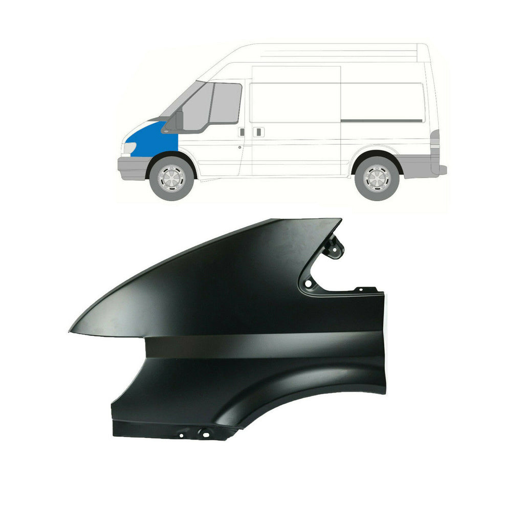 Ford Transit MK6 Front Left Wing Fender Panel 2000 to 2006 4469786 4059150