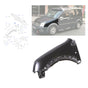 Ford Transit Connect 2002-2013 Front Wing Passenger Left  513115 9T1616016AB
