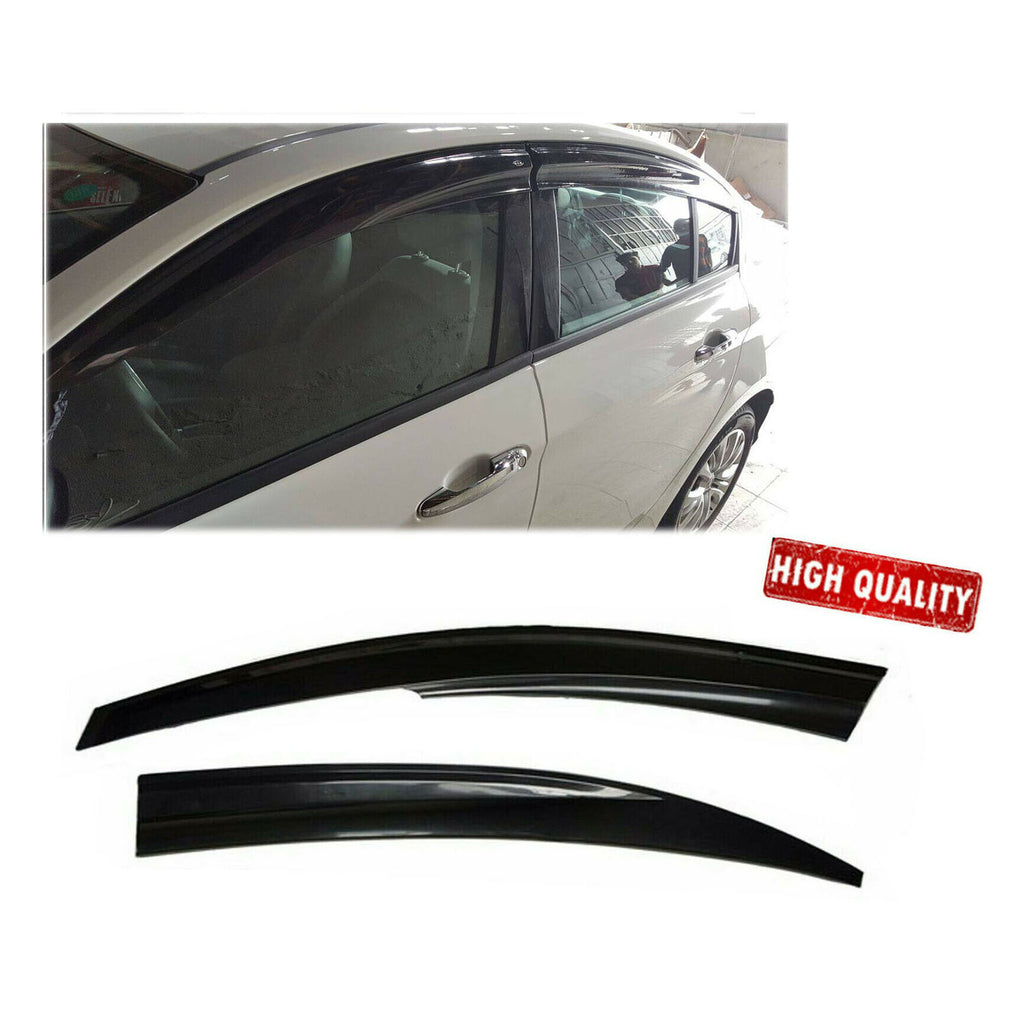 Fiat Tipo HB Sedan Wind Rain Sun Guard Deflectors  4x Set  2015 Onwards
