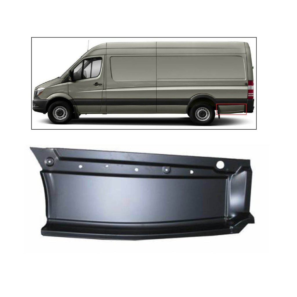 Rear Wheel Arch Panel Left Fender Fits VW Crafter Sprinter 06 to 16  2E1810393B