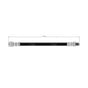 Mercedes Benz A Serie Rear Brake Hose W168 B Serie W245 Vario  1684280635