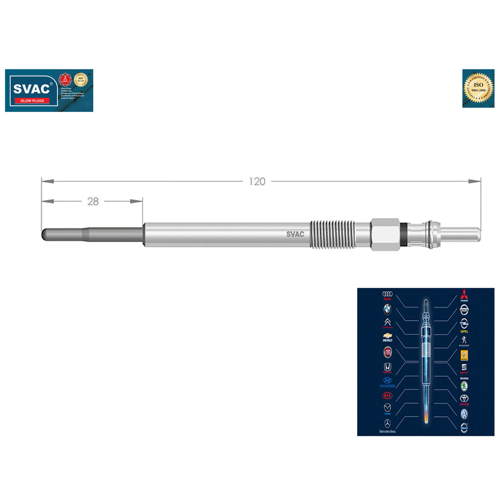 Fiat Punto Heater Glow Plug Ford Vauxhall Alfa Romeo Lancia Suzuki  46796050