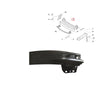 Fiat Doblo III Front Bumper Support Reinforcement Bar 2011 to 2015 51984389 51984389M
