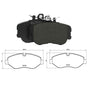 Mercedes Benz Sprinter Front Brake Pad Set 2006 ON A9064210400
