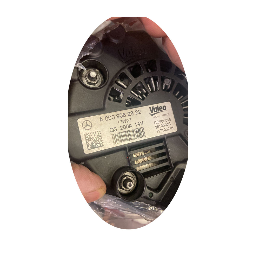 Mercedes-Benz Valeo Remanufactured Alternator 200A 14V CG20U015 A0009062822