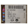 Vauxhall Grandland Genuine Brake Disc 2017 ON 3641958