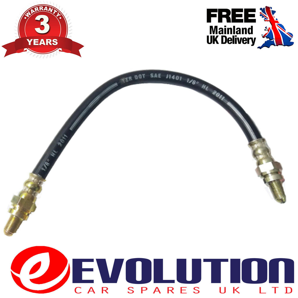 REAR BRAKE HOSES FIT FORD FIESTA MK3, COURIER, 6114710