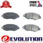 FRONT BRAKE PAD SET FITS FORD TRANSIT MK6 2000 TO 2006, YC152K021BA
