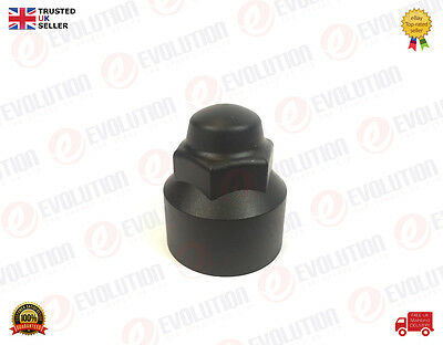 1 X BRAND NEW TRANSIT MK8 CUSTOM 2014 ON BLACK WHEEL NUT COVER 1811807