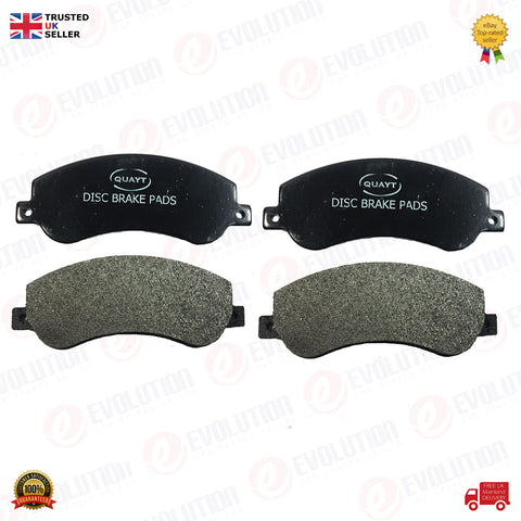 FRONT BRAKE PAD SET FITS FORD TRANSIT MK7 2006 TO 2013, 6C112K021AC
