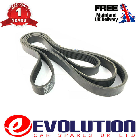 FAN DRIVE BELT FITS FORD TRANSIT MK6 2000-2006 2.4 DIESEL 7PK2590