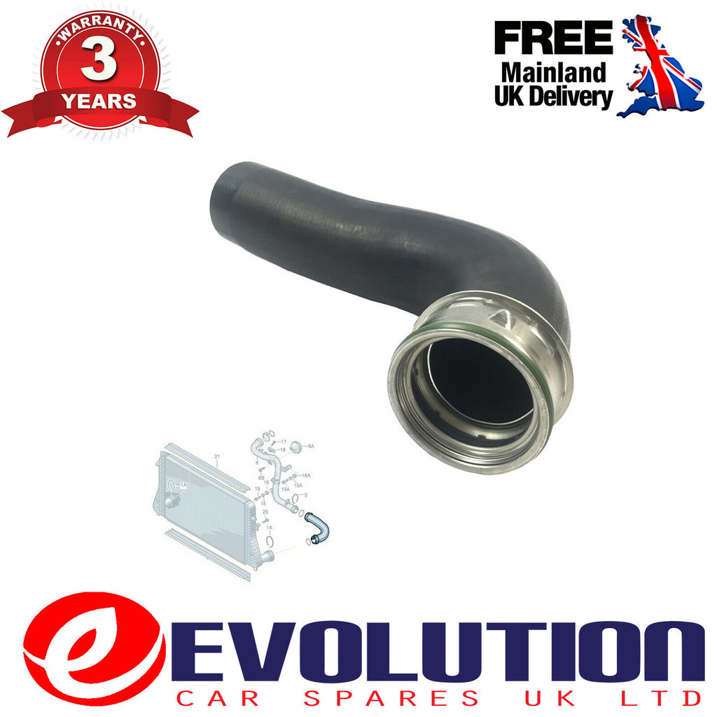Turbo Charger İntake Hose Fits VW Caddy Golf Audi A3 Seat 3C0145832M