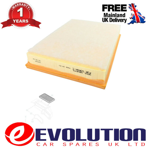 AIR FILTER FITS VAUXHALL OPEL CORSA D,FIAT DOBLO,ALFA ROMEO, 5835930, 95513087