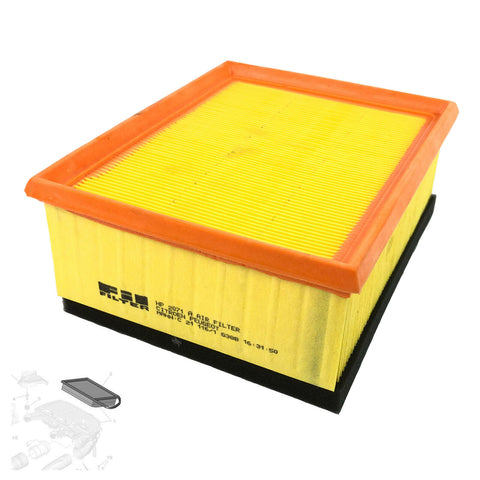 AIR FILTER INSERT PANEL AIR CLEANER FITS PEUGEOT CITROEN 1444-CA, 1444-CC