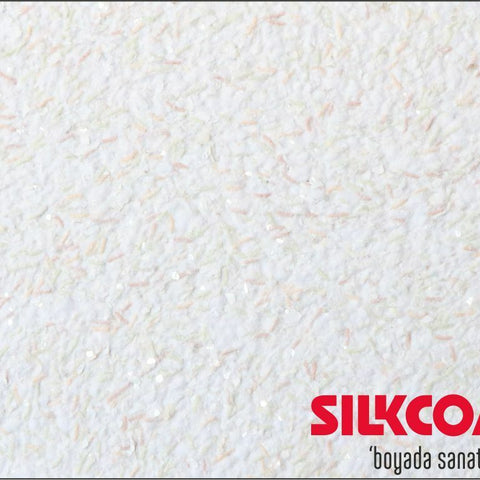 Silkcoat Liquid Wallpaper Decorative interior Wall Silk Plaster White-Pink