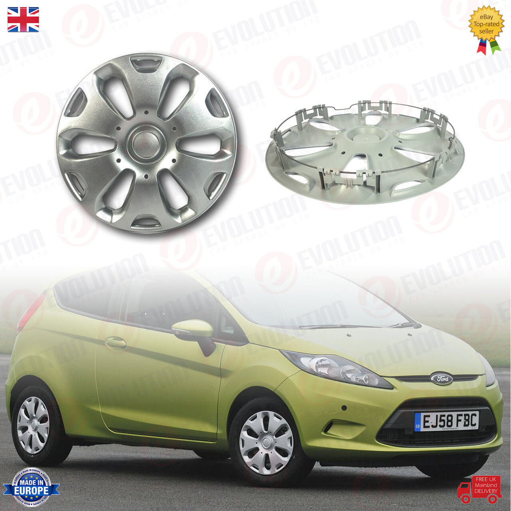 1 X 14 INCHES WHEEL TRIM / COVER FITS FORD FIESTA MK6 2008 ONWARDS