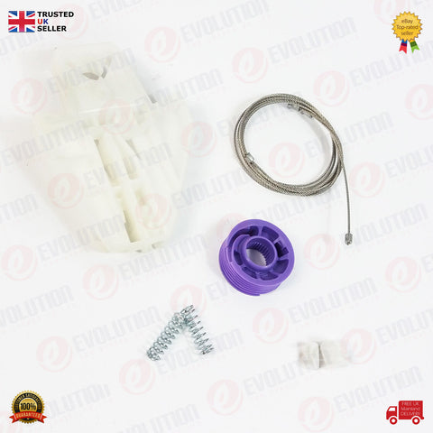 REAR RIGHT/OFFSIDE WINDOW REGULATOR REPAIR KIT FITS VOLKSWAGEN POLO 6R4839461