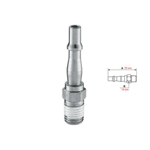 PREVOST 6mm BRITISH TAPERED MALE THREADED QUICK RELEASE ADAPTOR BRP 066151