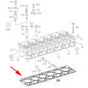CYLINDER HEAD GASKET FITS MERCEDES-BENZ ATEGO, AXOR, ECONIC, TOURINO, 9060161120
