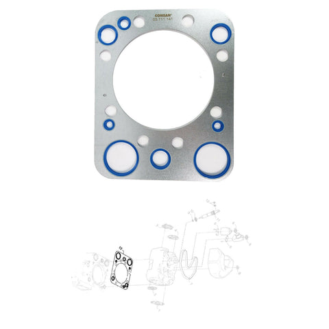 CYLINDER HEAD COVER GASKET FITS SCANIA SERIES 4, 3, 2 1313459, 893.472