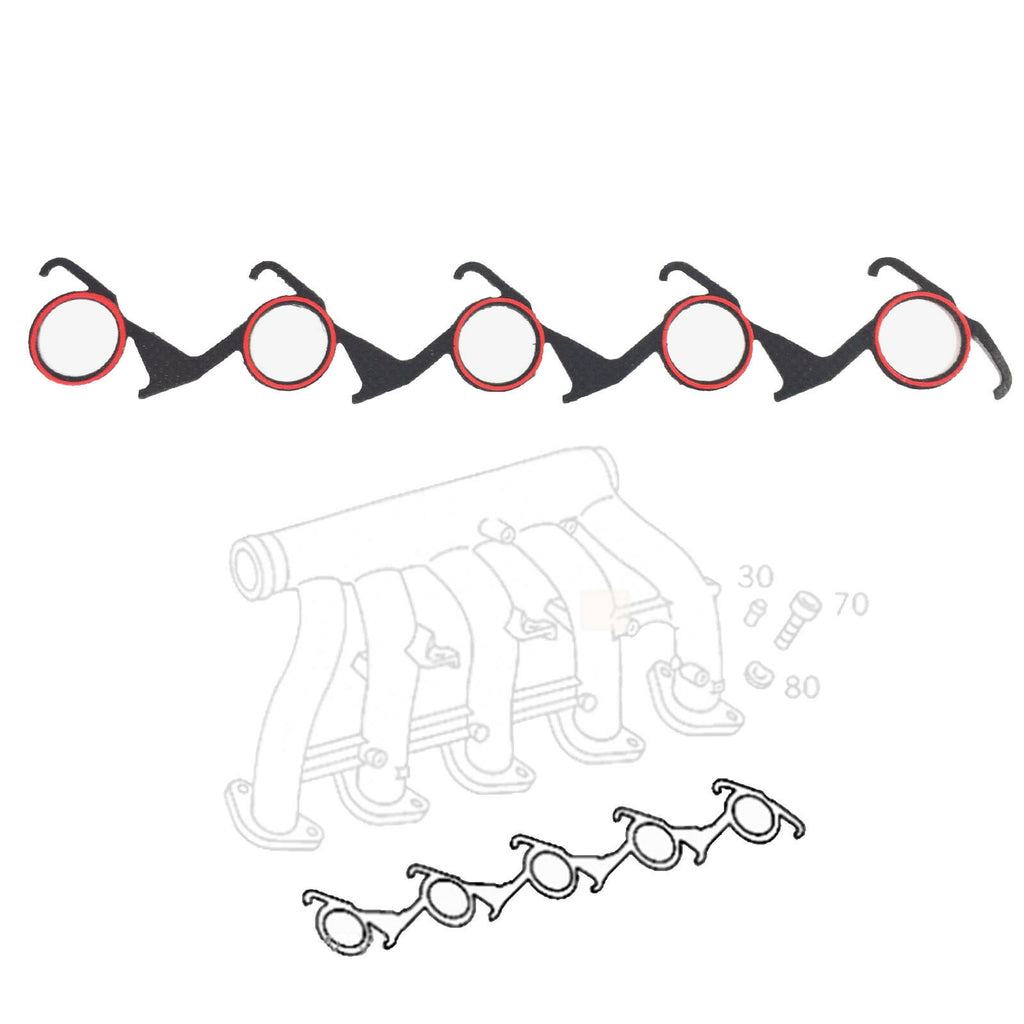 INTAKE MANIFOLD GASKET FITS MERCEDES-BENZ, SSANGYONG 6021410680, 913.954