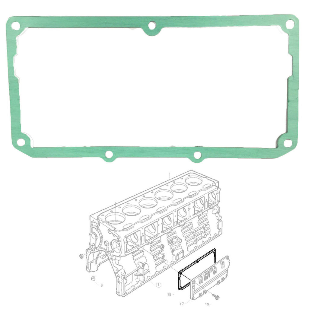 SIDE COVER GASKET FITS SCANIA 1374326, 136.990