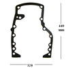 CAMSHAFT COVER GASKET FITS VOLVO 424621