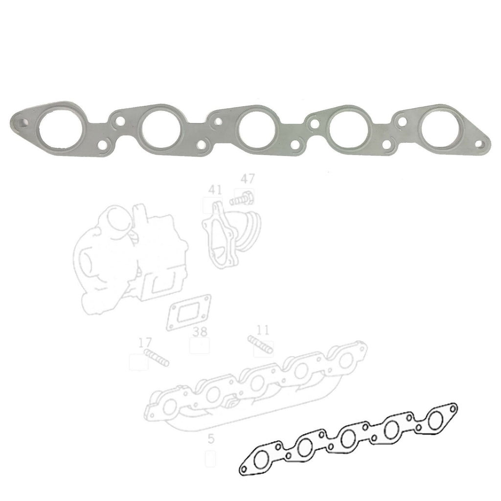 EXHAUST MANIFOLD GASKET FITS MERCEDES-BENZ SPRINTER, VARIO 6021420080, 515.434