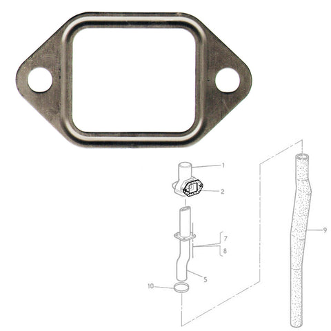 GASKET SEAL ( NBR COATED STEEL ) FITS RENAULT TRUCKS, 5010258575