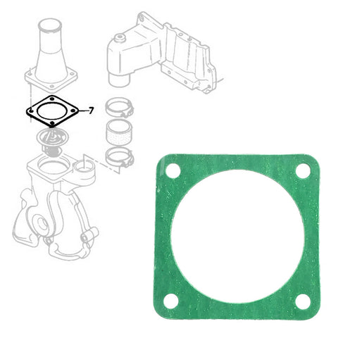 THERMOSTAT WATER PUMP GASKET SEAL FITS RENAULT TRUCKS, IVECO, 5000 694 361