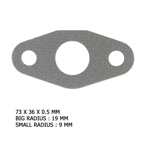 EXHAUST TURBO CHARGER, SANDWICH METAL GASKET SEAL FITS MAN,  51 96601 0576