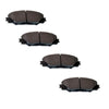 BORG & BECK FRONT BRAKE PAD SET FITS TOYOTA PRIUS PLUS 1.8 HYBRID, RAV 4 MK3 MK4