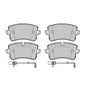 REAR BRAKE PAD SET FITS AUDI A8 (4H_) 2009 ONWARDS, 4H0698451A