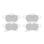 BORG & BECK FRONT BRAKE PAD SET FITS ASTRA MK4 MK5, VECTRA B, ZAFIRA MK1
