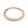 CAR, VAN STEERING WHEEL COVER GLOVE UNIVERSAL GRIP, BEIGE LUXURY LEATHER LOOK