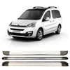 CITROEN BERLINGO SAHRA SILVER SIDE STEPS RUNNING BOARDS 2008 ONWARDS