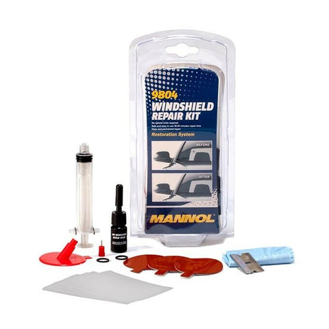 MANNOL WINDSHIELD REPAIR KIT - INTERIOR AND EXTERIOR RESTORATION SYSTEMS