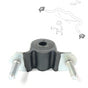 1X FRONT ANTI-ROLL BAR STABILISER MOUNT FITS FIAT DOBLO, PALIO, STRADA, 51744226