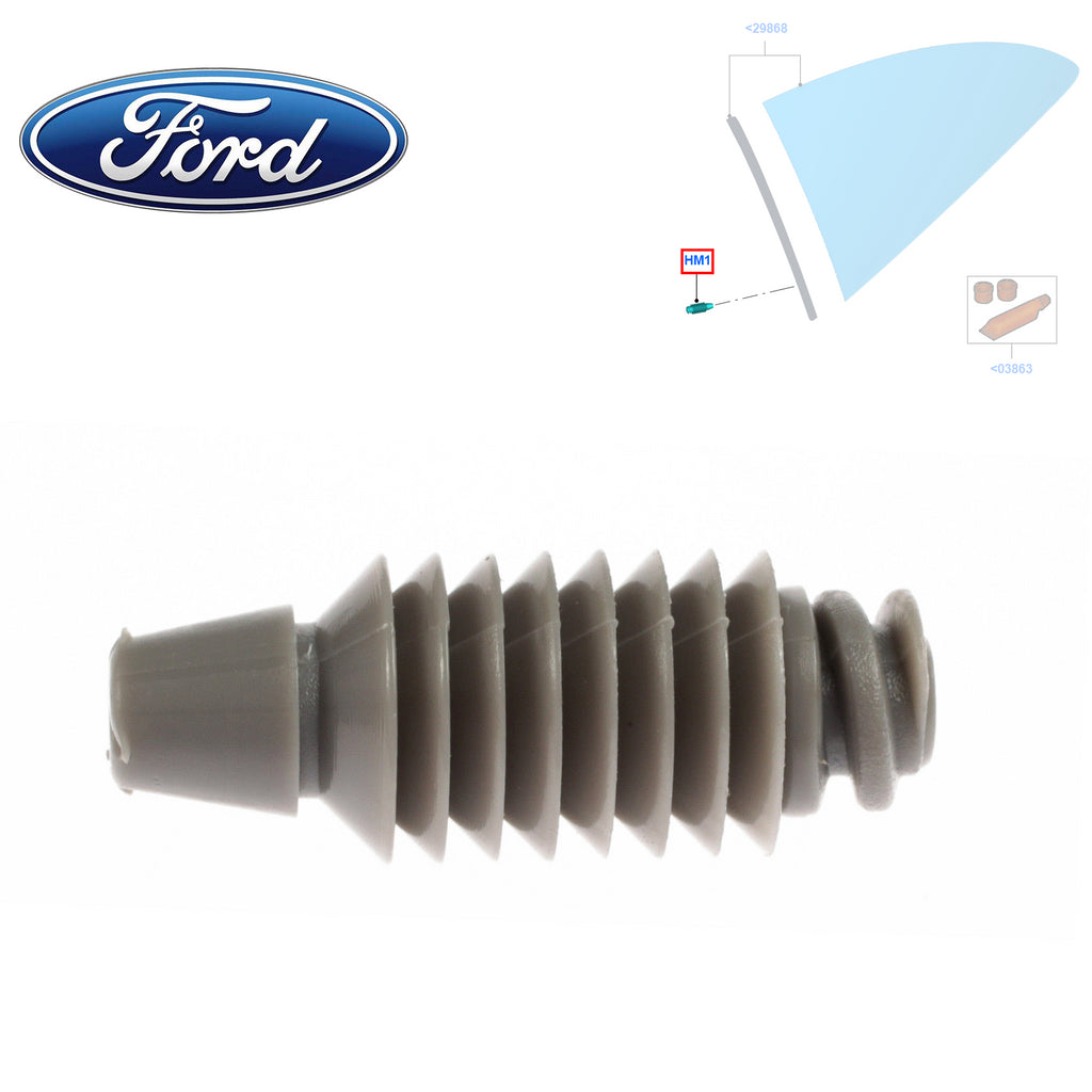 GENUINE FORD QUARTER WINDOWS PLUG PAD FITS FORD KA, 1554674