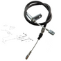 REAR LEFT-RIGHT HANDBRAKE CABLE FITS MERCEDES BENZ E-CLASS, COUPE, 1244201185