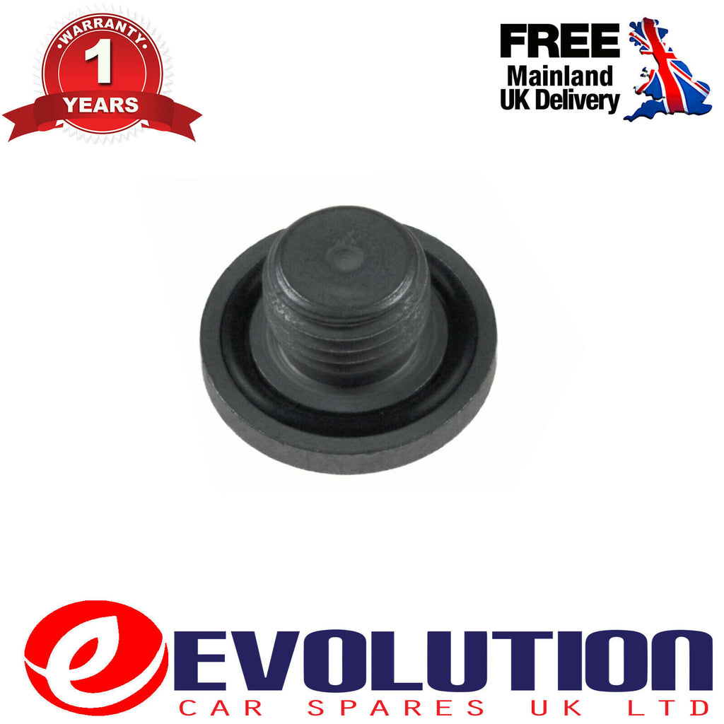 GENUINE VAUXHALL SUMP PLUG + O-RING FITS ASTRA, CORSA, MERIVA 1.3,  93177277