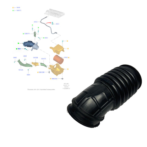  Air Filter Intake Turbo Hose Pipe Fits Ford Focus Mk3 C-Max 2010 On  AV619C623GA