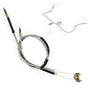 Middle Handbrake Parking Brake Cable Fits Ford Fiesta Mk5, Fusion, 1140391